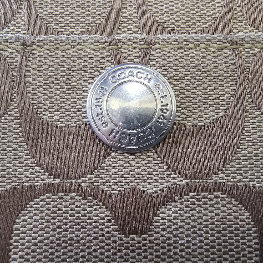 Coach Brown Signature Wallet - Picture 2 of 8